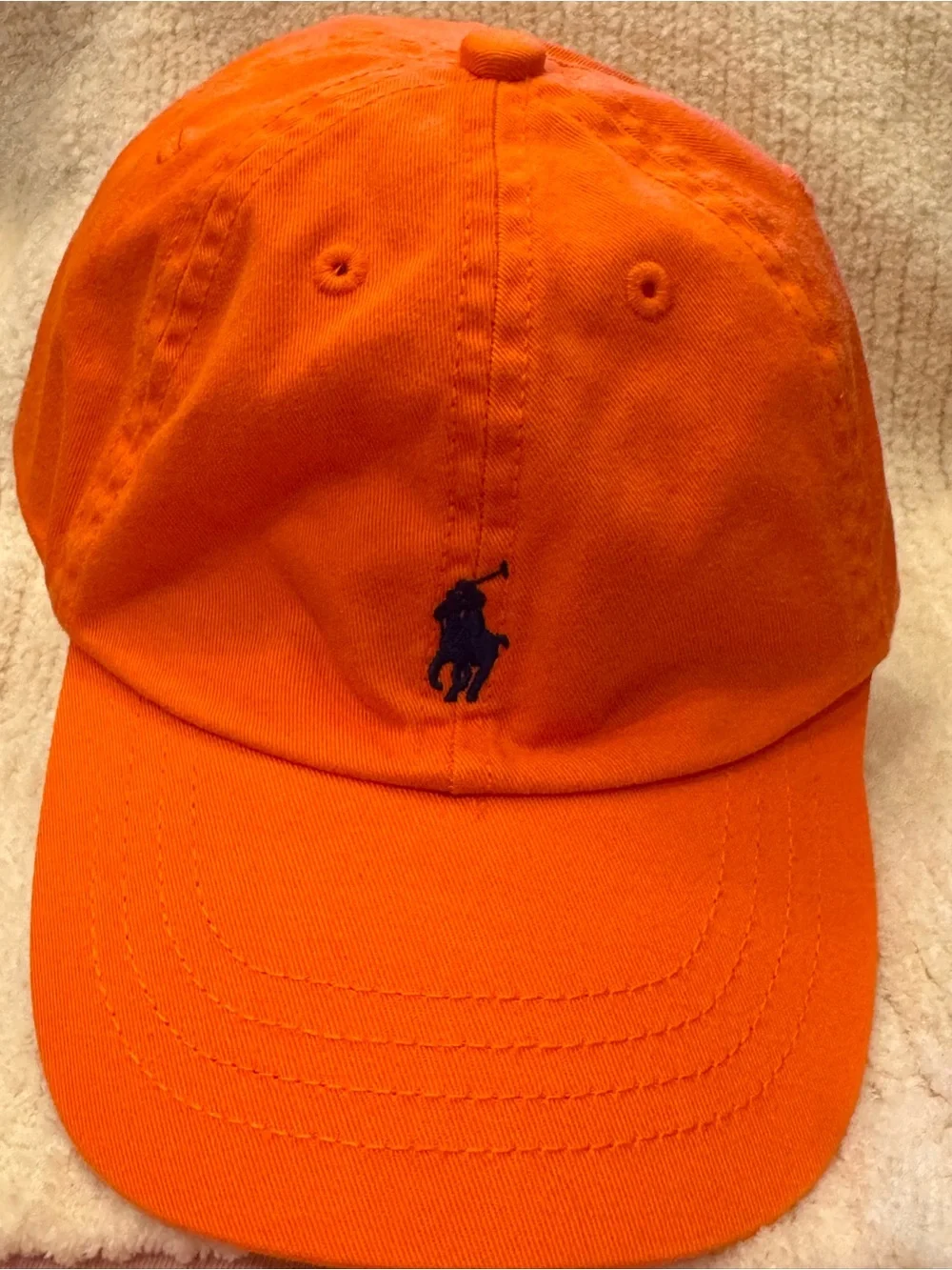 Ralph Lauren kid’s orange ball cap size 2T-4T  Summer, Beach, Resortwear Preppy